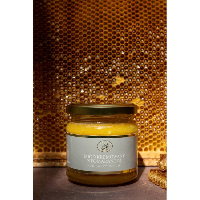 Miód kremowany z pomarańczą